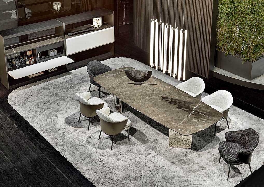 Minotti, Saloni di Mobile, Milan